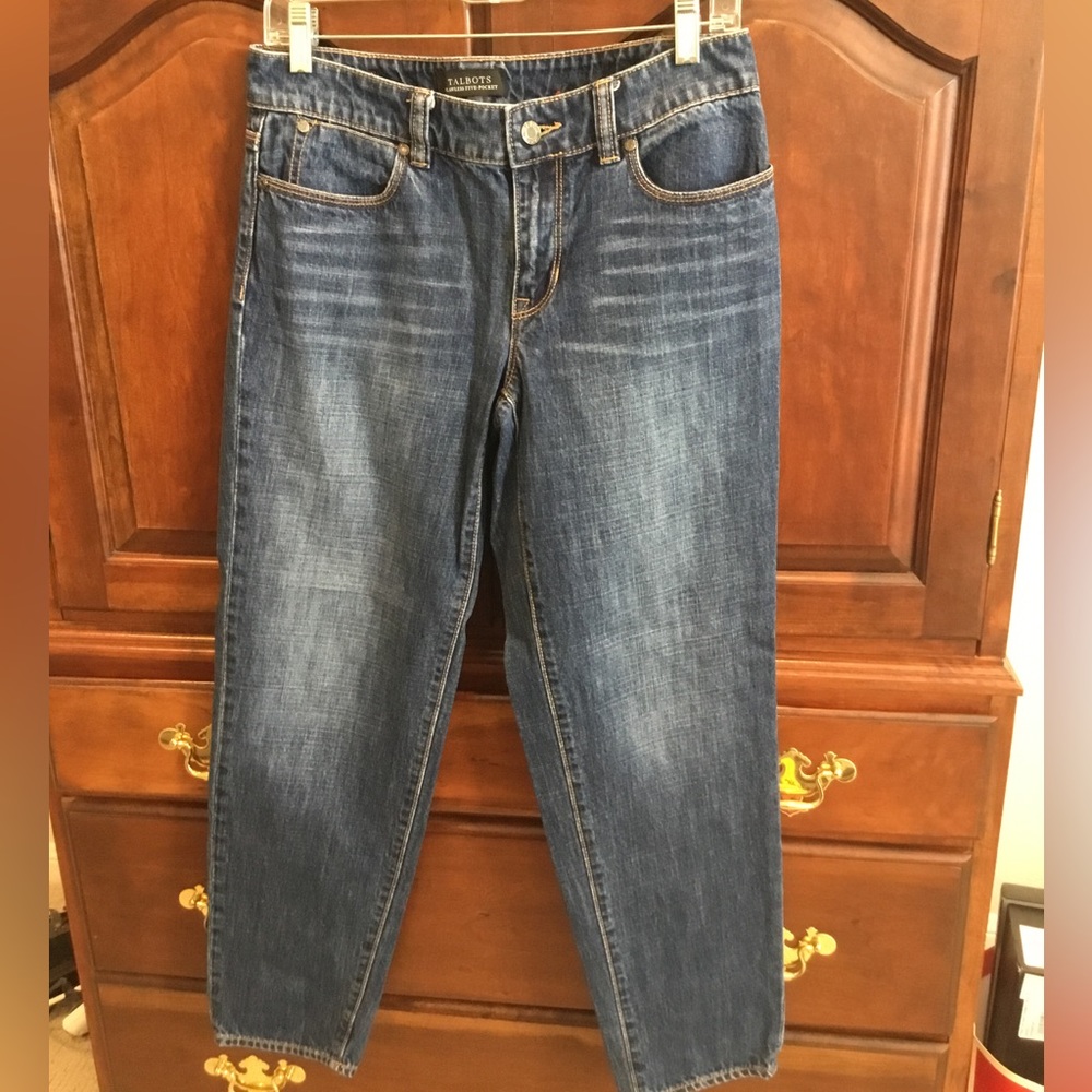 Talbots Boyfriend Cut Jean (Size 4)